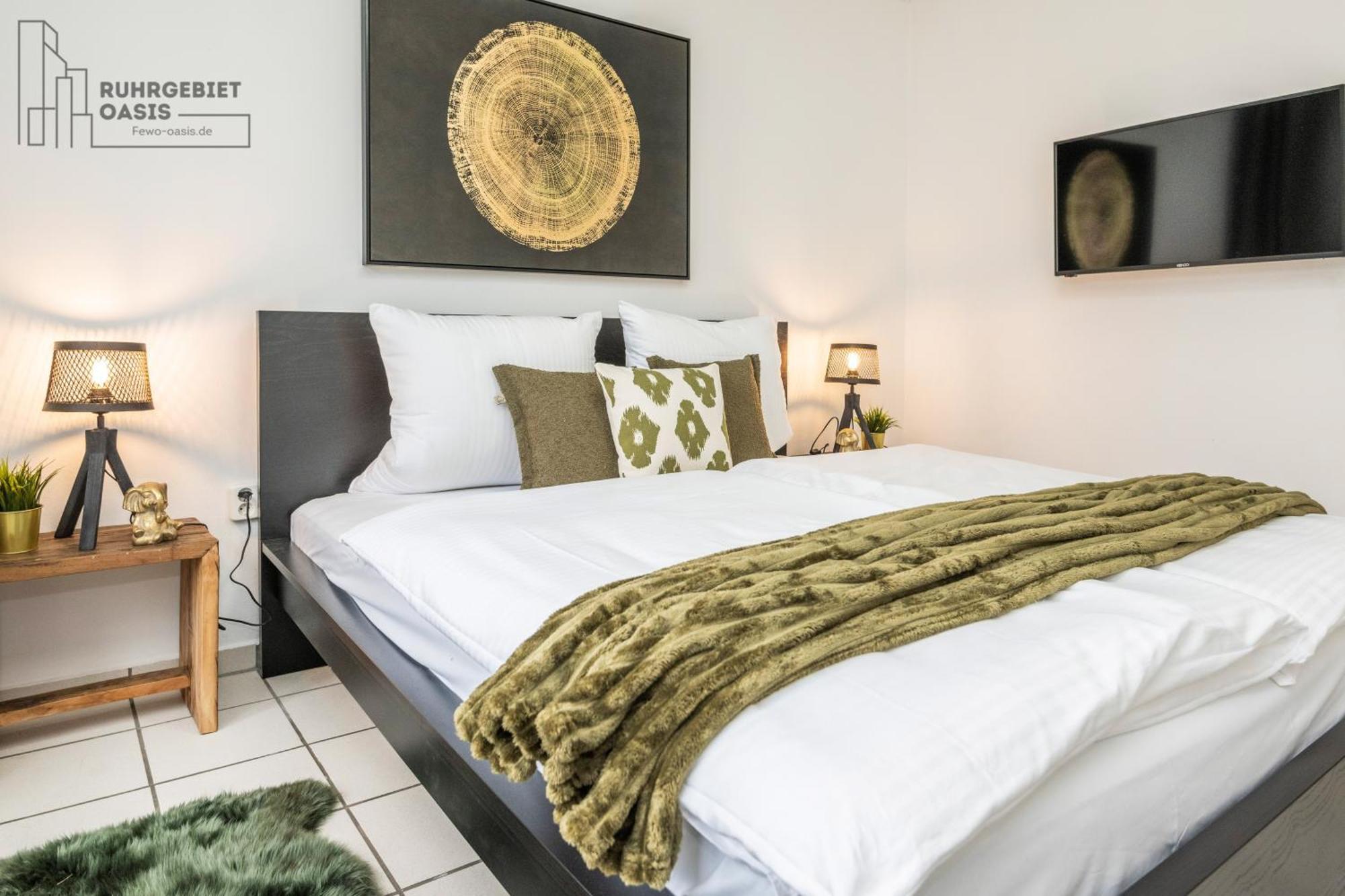 3-Zimmer-Wohnung Nahe Essen City, Bis 5 Personen, Smarttv, Wifi, Balkon Esterno foto